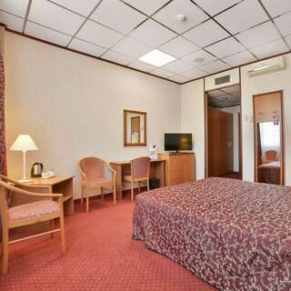 Гостиница Стойлянка Старый Оскол СТАНДАРТ ОДНОКОМНАТНЫЙ ДВУХМЕСТНЫЙ (1 КРОВАТЬ)-5